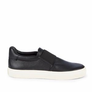 Vince leather slip-on sneakers